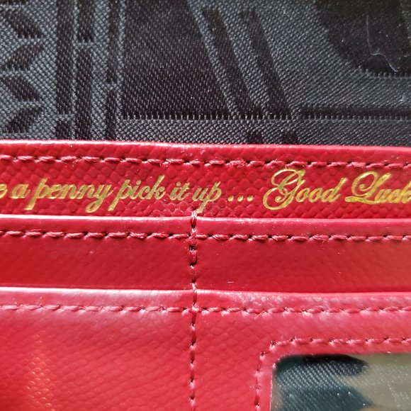 Ted Baker Red Leather Wallet - Picture 6 of 7